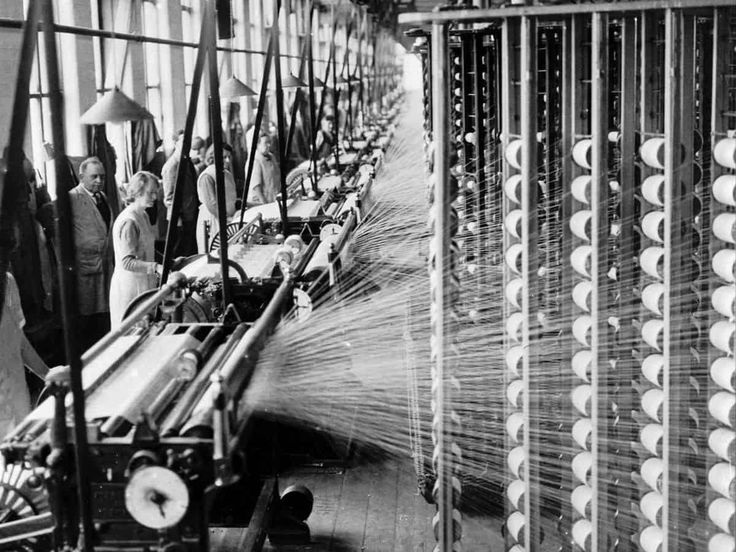 vintage textile production